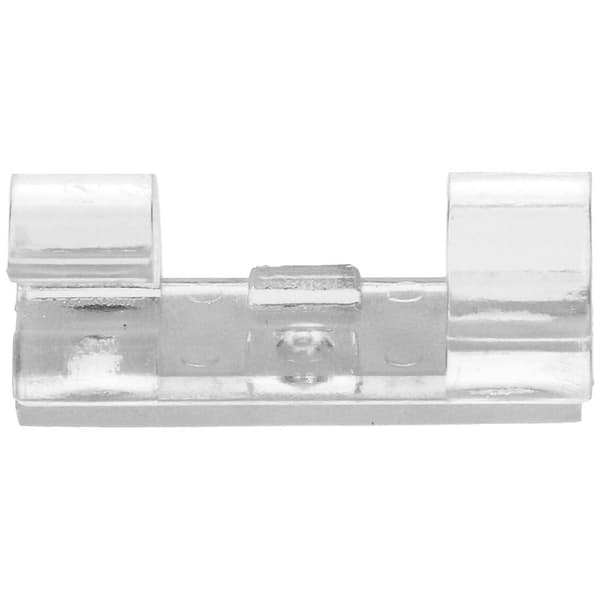 Max Hauri Kontakthållare självhäftande 164658 Bunt Ø-område 8 mm (max) Transparent 18 st