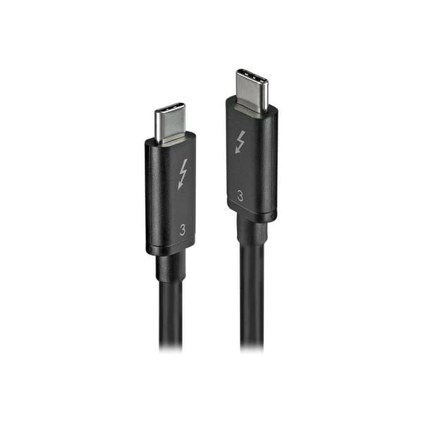 LINDY USB-kabel USB 3.2 Gen1 (USB 3.0) USB-C®-kontakt, USB-C®-kontakt 0.50 m Svart 41555