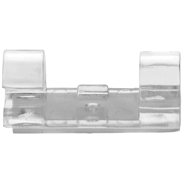 Max Hauri Kontakthållare självhäftande 164657 Bunt Ø-område 10 mm (max) Transparent 14 st