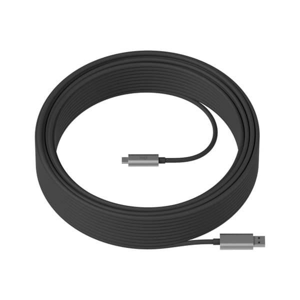 USB A til USB C-kabel Logitech 939-001799           Sort
