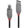 Miniatyrbild 1 av 4: LINDY USB-kabel USB 2.0 USB-A kontakt, USB-B kontakt 1.00 m Svart 36672