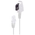 Miniatyrbild 1 av 2: Shiverpeaks DSL Anslutningskabel [1x TAE-F-stiftdon - 1x RJ45 hane 8p2c] 15 m Vit