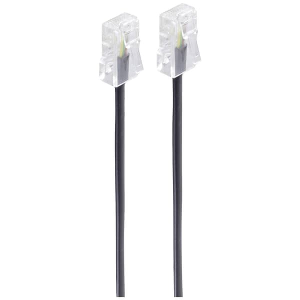 Shiverpeaks Western Anslutningskabel [1x RJ45 hane 8p4c - 1x RJ45 hane 8p4c] 15 m Svart