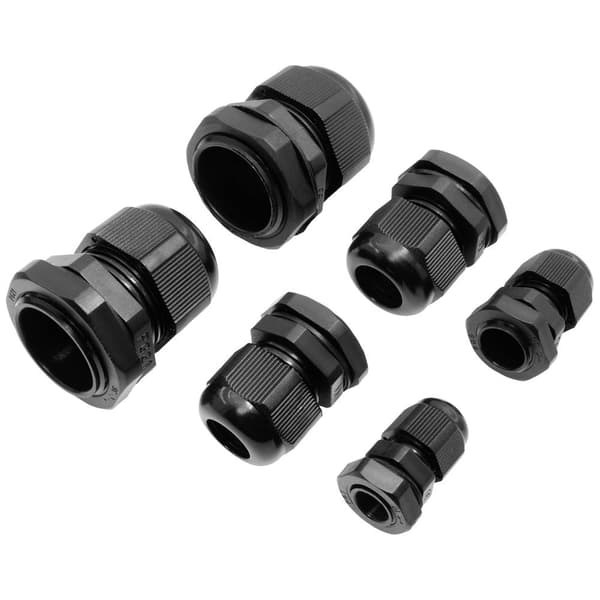 Quadrios 2009CA105 2009CA105 Kabelförskruvning sortiment PA66 Svart (RAL 9005) 1 set