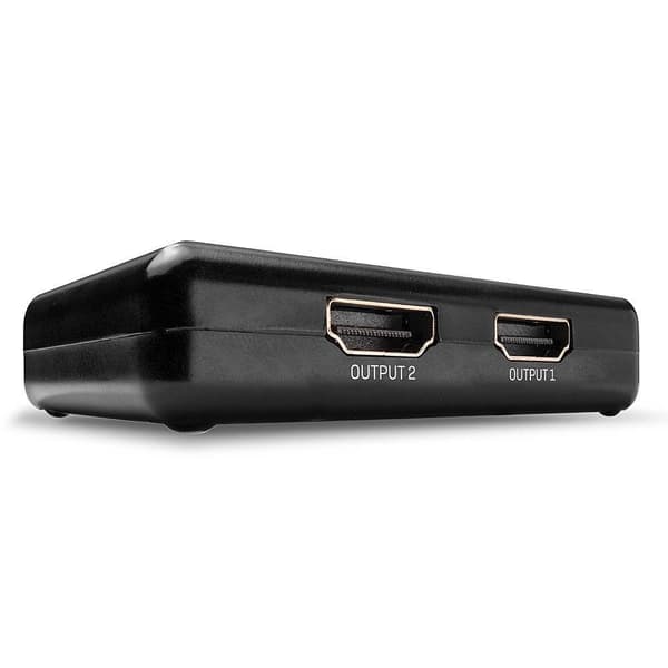 LINDY 38357 2 Port HDMI-Splitter 3840 x 2160 pixel Svart