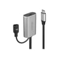 Miniatyrbild 3 av 5: LINDY USB-kabel USB 3.2 Gen1 (USB 3.0) USB-C®-kontakt, USB-C® uttag 5.00 m Svart 43271