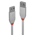 Miniatyrbild 4 av 4: LINDY USB-kabel USB 2.0 USB-A kontakt, USB-A uttag 3.00 m Grå 36714