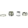 Miniatyrbild 2 av 2: TRU COMPONENTS TC-10302888 Kabelförskruvning PG21 Mässing (förnicklad) Metall 1 st