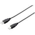 Miniatyrbild 1 av 2: Equip USB-kabel USB-A kontakt, USB-B kontakt 5.00 m Svart 128862