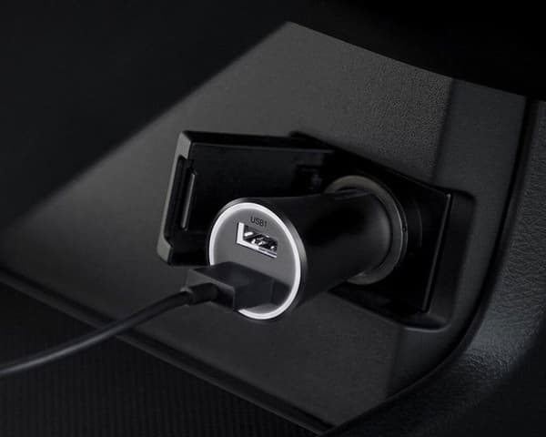 Mi 37W Dual-Port Car Charger - Sort Hurtig Oplader til Bil