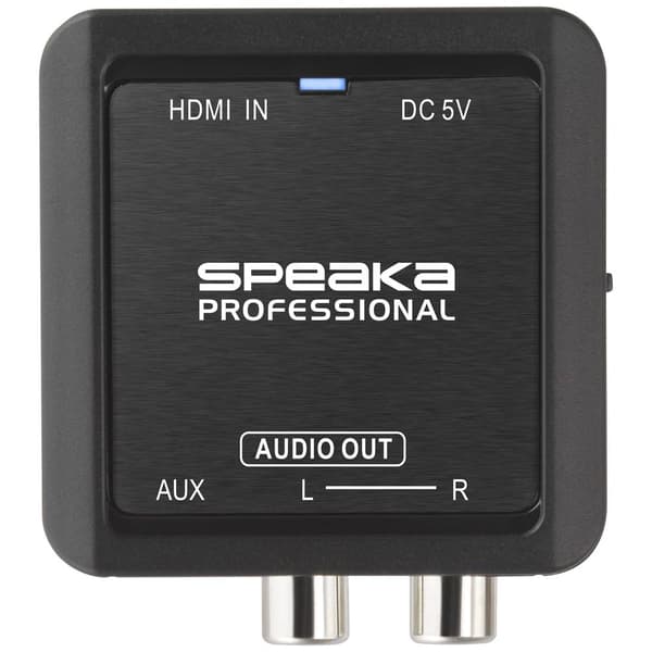 SpeaKa Professional Audio Konverter [HDMI - RCA]