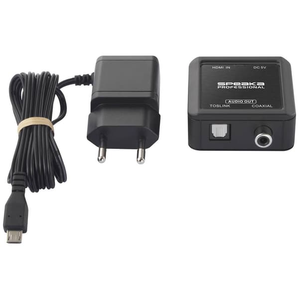 SpeaKa Professional Audio Konverter [HDMI - Koaxial, Toslink]