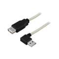 Pikkukuva 1 / 2: DELTACO USB 2.0 A - A jatkokaapeli, 20 cm