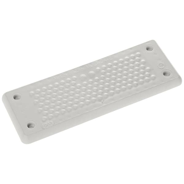 Trelleborg MH-24 F 125-1 LIGHT GREY UL94 V-0 IP65 | TPE | Screw Genomförandeplatta TPE Grå 1 st
