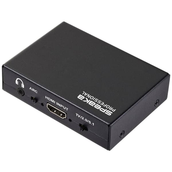 SpeaKa Professional Audio Konverter [HDMI - HDMI] 3840 x 2160 Pixel