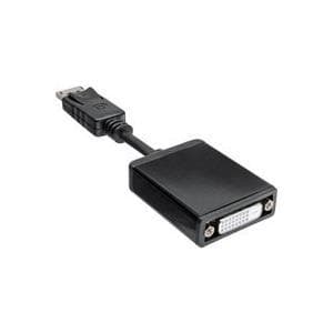 InLine® DisplayPort-adapterkabel, DisplayPort han til DVI-D 24+5 hun, sort, 0,2 m (17199K)