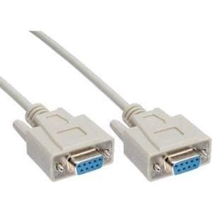 InLine nollamodeemikaapeli DB9/B-DB9/B, 2,0 m (12222)
