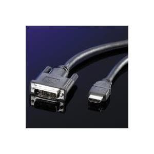 VALUE Kabel DVI (18+1) ST - HDMI ST 1,0m (11.99.5519)