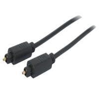shiverpeaks 1.5m Toslink - Toslink - TOSLINK - Hane - TOSLINK - Hane - Guld - Svart (BS69004-1.5)