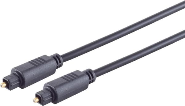 ShiverPeaks S/CONN maksimale tilslutningsmuligheder fiberoptisk kabel 4,0 mm, Toslink-stik til Toslink-stik, 0,5 m (69004-0,5)