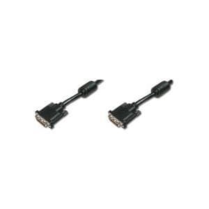 MicroConnect - DVI-kabel - Dual Link - DVI-D (M) till DVI-D (M) - 2m - Tumskruvar - Svart