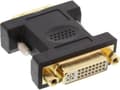 Pikkukuva 2 / 5: InLine DVI-D Dual Link (m) - DVI-I Dual Link (f) Sovitin - Kullattu / Musta