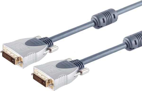 Kabel VGA DVI<=>DVI 24+1 ST/ST 2,0m *shiverpeaks professionel* (77442-MHQ)