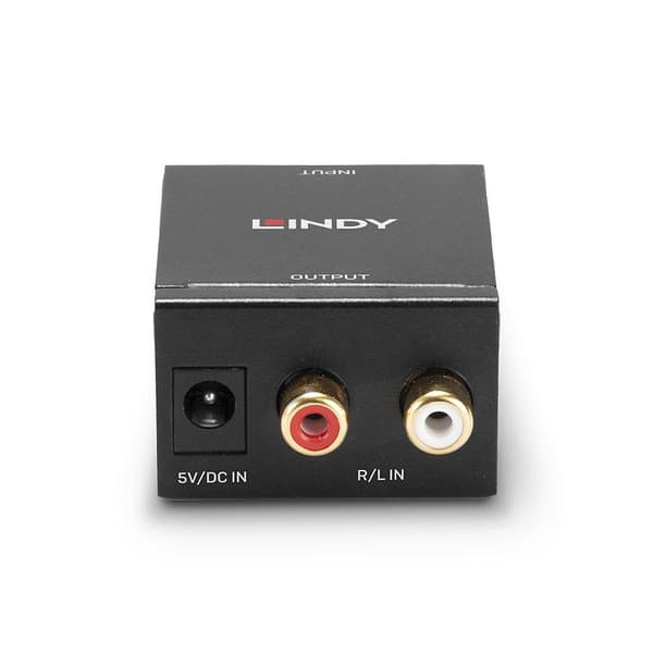 Lindy - Analog till Digital Audio Converter - Svart (70309)