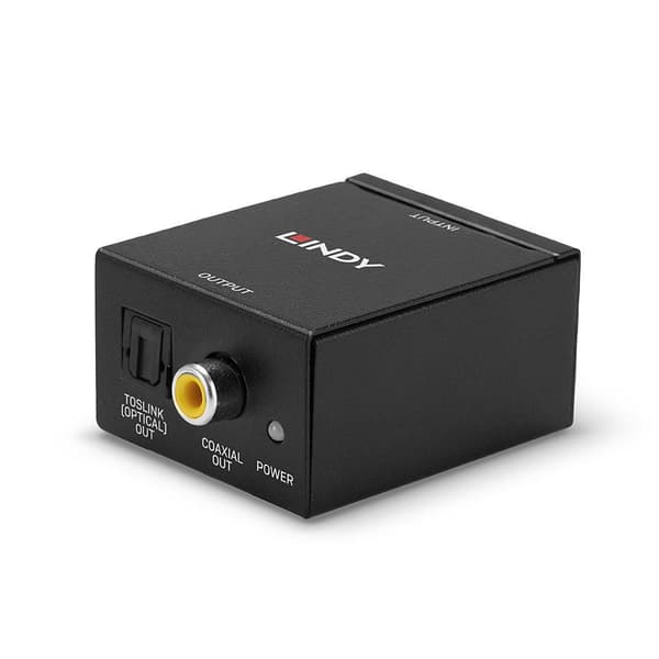 Lindy - Analog till Digital Audio Converter - Svart (70309)