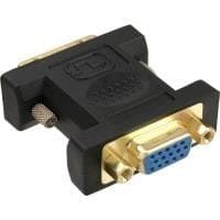 InLine - VGA Adapter - DVI-A (S) - HD-15 (W) - Fingerskruer, Standoffs (17780P)