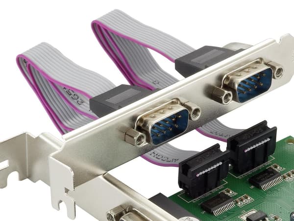 Conceptronic SPC01G - Adapter parallell/seriell - PCIe - RS-232 x 2 + parallell x 1