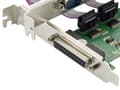 Miniatyrbild 5 av 6: Conceptronic SPC01G - Adapter parallell/seriell - PCIe - RS-232 x 2 + parallell x 1