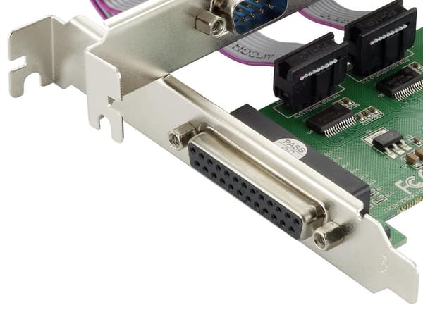 Conceptronic SPC01G - Adapter parallell/seriell - PCIe - RS-232 x 2 + parallell x 1