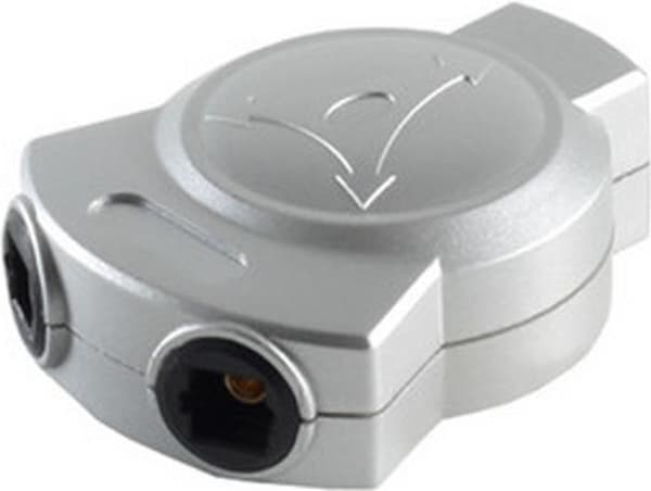 shiverpeaks BASIC-S Adapter Toslink kobling - 2 x Toslink kobling, i en polypose med Euro huller (BS69060)