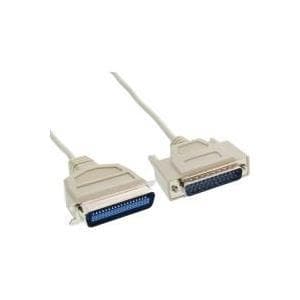InLine Digital Data - Skrivarkabel - DB-25 (M) - Centronics 36-stift (M) - 1,8 m (IEEE-1284) - gjuten (11442)