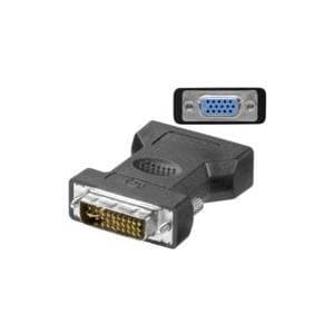 MicroConnect - VGA-adapter - HD-15 (VGA) (W) til DVI-I (M)