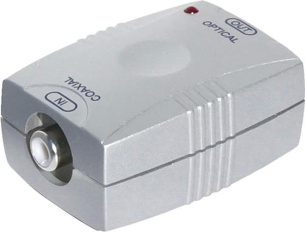 Digital Audio Signal Converter, In Cinch - Out Toslink *shiverpeaks basic* (BS69115)