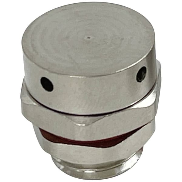 TRU COMPONENTS HX-BF-M12 Tryckkompensering element M12 Mässing (förnicklad) Mässing 1 st