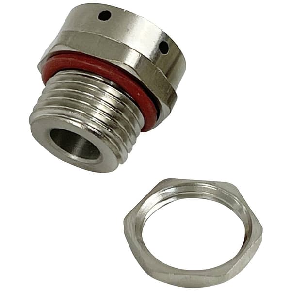 TRU COMPONENTS HX-BF-M20 Tryckkompensering element M20 Mässing (förnicklad) Mässing 1 st
