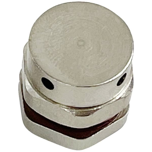 TRU COMPONENTS HX-BF-M10 Tryckkompensering element M10 Mässing (förnicklad) Mässing 1 st