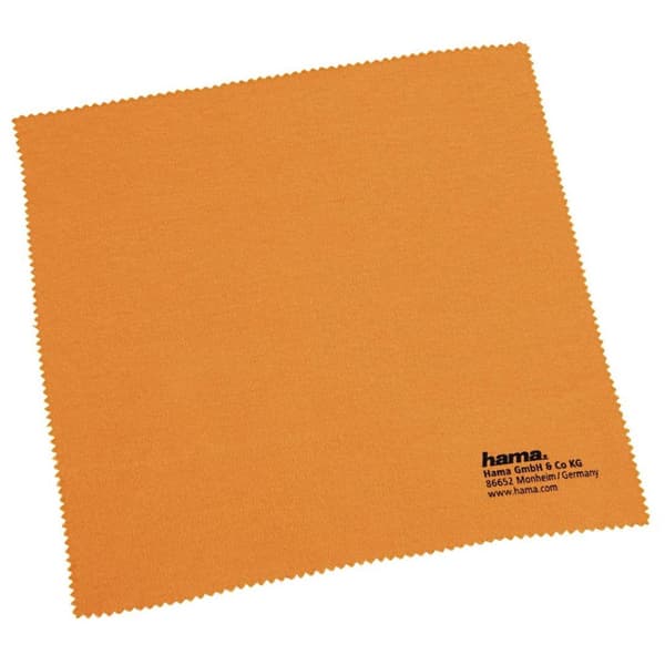 Hama antistatisk renseklud (brillerenseklud eller til rengøring af kameraer, linser, filtre, mobiltelefon- og tabletskærme, plader, negativer, dias, k