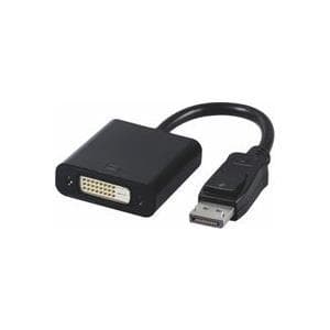 MicroConnect - Videokonverterare - DisplayPort - DVI - Svart