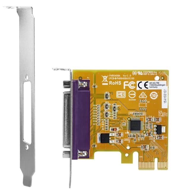 HP PCIe x1 parallelportkort