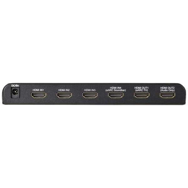 SpeaKa Professional SP-HDA-550 4 Port HDMI-Switch UHD 4K @ 60 Hz