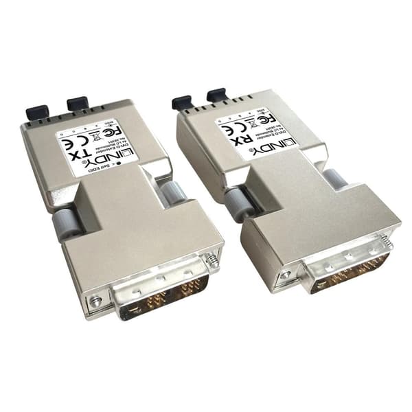 LINDY DVI-D Extender, Transmitter og Receiver - Video Extender - op til 500 m (38301)