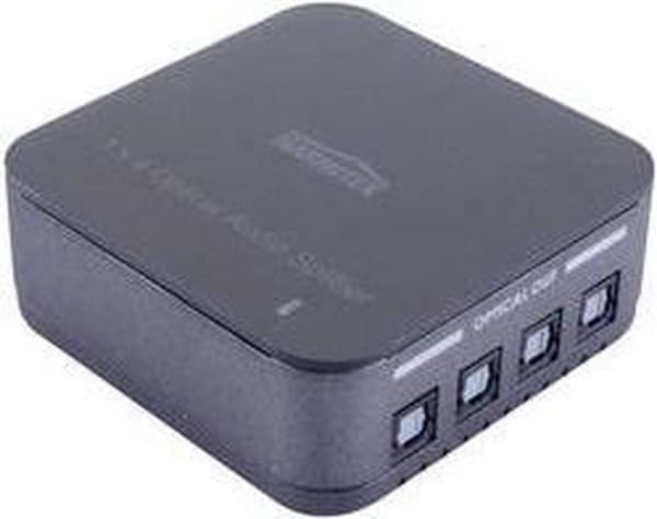 Marmitek Split TS14 digital optisk Toslink audio splitter 1 in - 4 out