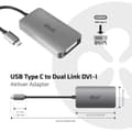Miniatyrbild 2 av 4: CLUB3D USB3.2 Gen1 Typ-C till Dual Link DVI-D HDCP ON Version Active Adapter M/V