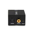 Miniatyrbillede 2 af 4: StarTech.com SPDIF Digital Coaxial og Toslink (Optisk) til Stereo RCA Audio Converter - Digital Audio Converter (Coaxial/Optical) - Sort (SPDIF2AA)