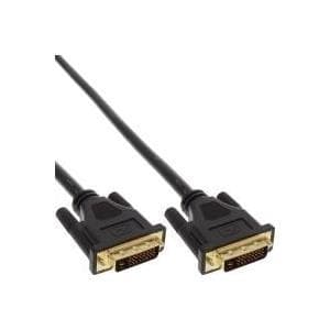 InLine DVI-D tilslutningskabel digitalt M/M, Dual Link - 15m (17777P)