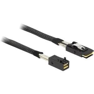 DeLOCK - Internt SAS-kabel (Serial Attached SCSI) - SAS 6Gbit/s - 36-pin 4x Mini SAS HD (SFF-8643) - 36 PIN 4iMini MultiLane - 1,0m - låst (83389)
